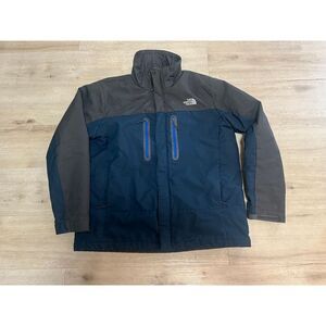 North Face Apex Elevation Men's Full Zip Jacket Sz‎ XL Blue Gray
